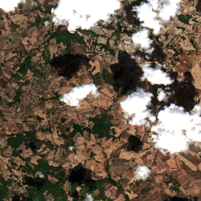Sentinel-2 felvétel