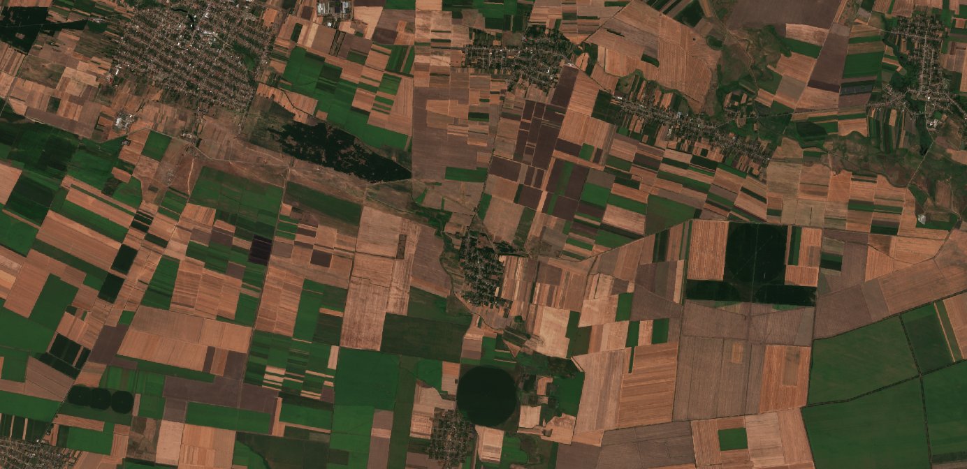 Sentinel-2 felvétel