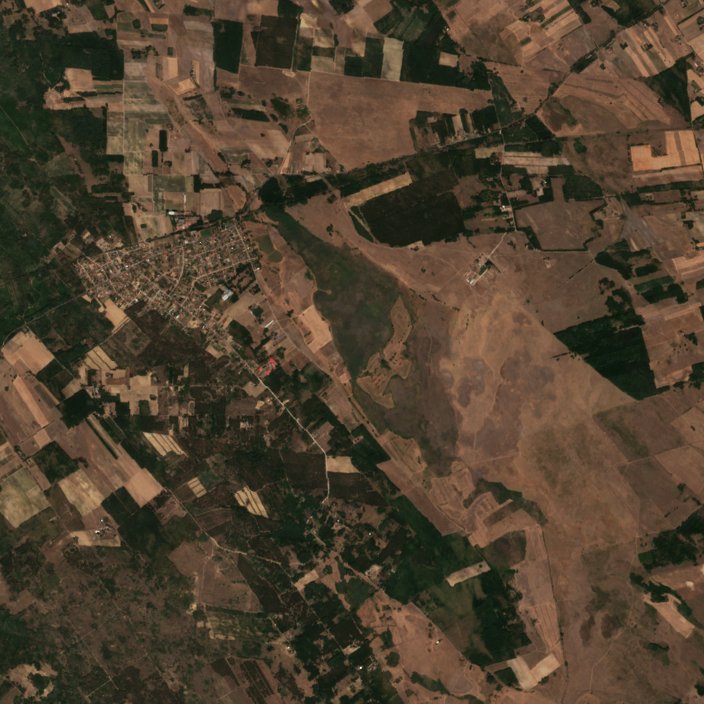 Sentinel-2 felvétel