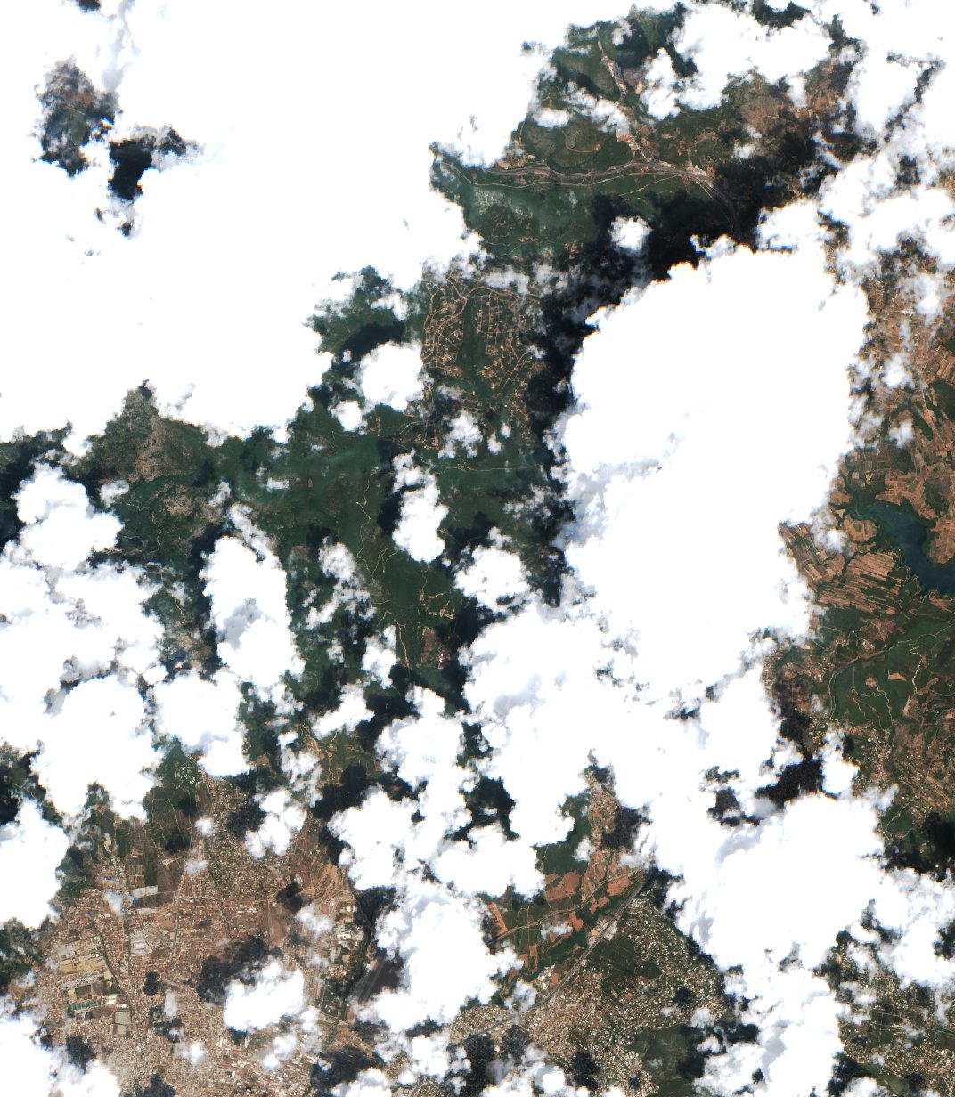 Sentinel-2 felvétel