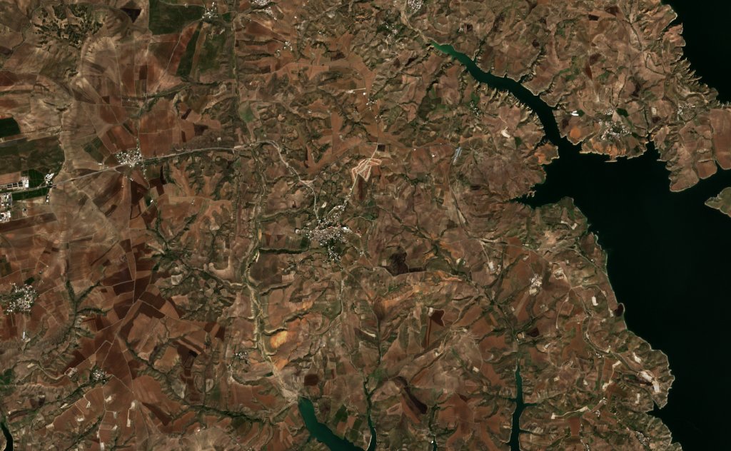 A terület a tűz után, 2026. október 20.