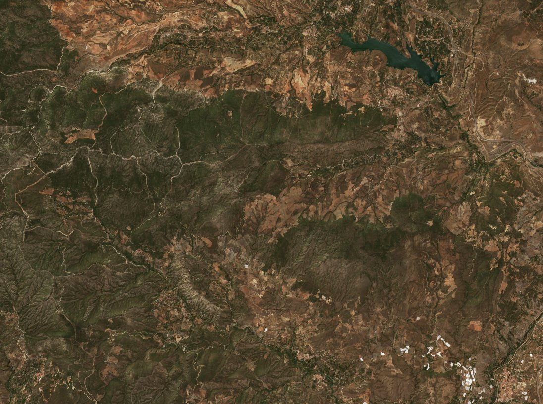 Sentinel-2 felvétel