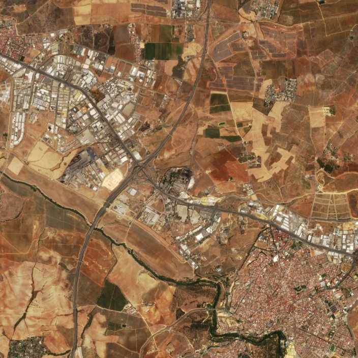 Sentinel-2 felvétel