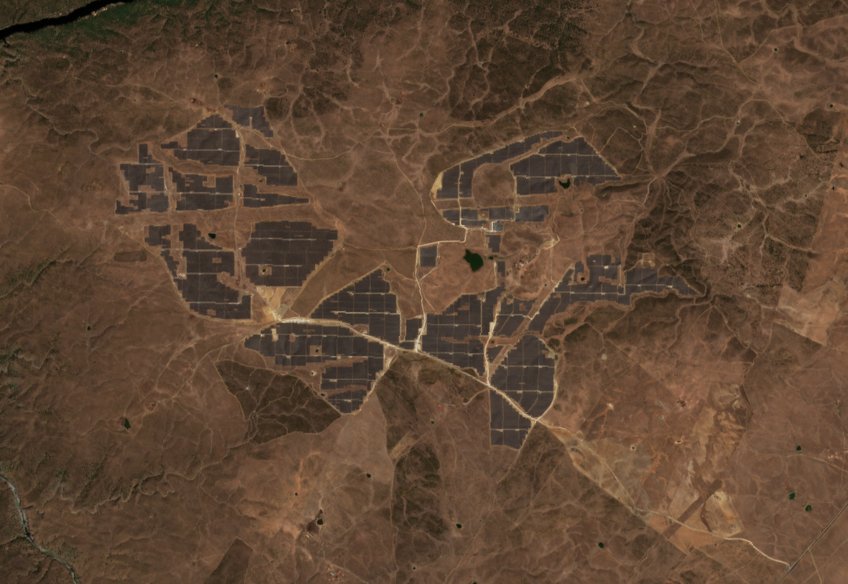 Sentinel-2 felvétel
