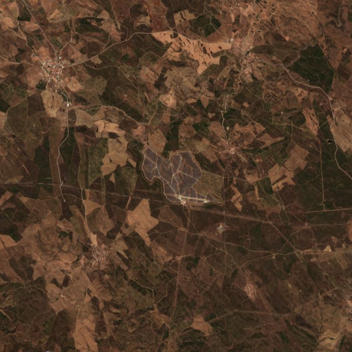Sentinel-2 felvétel