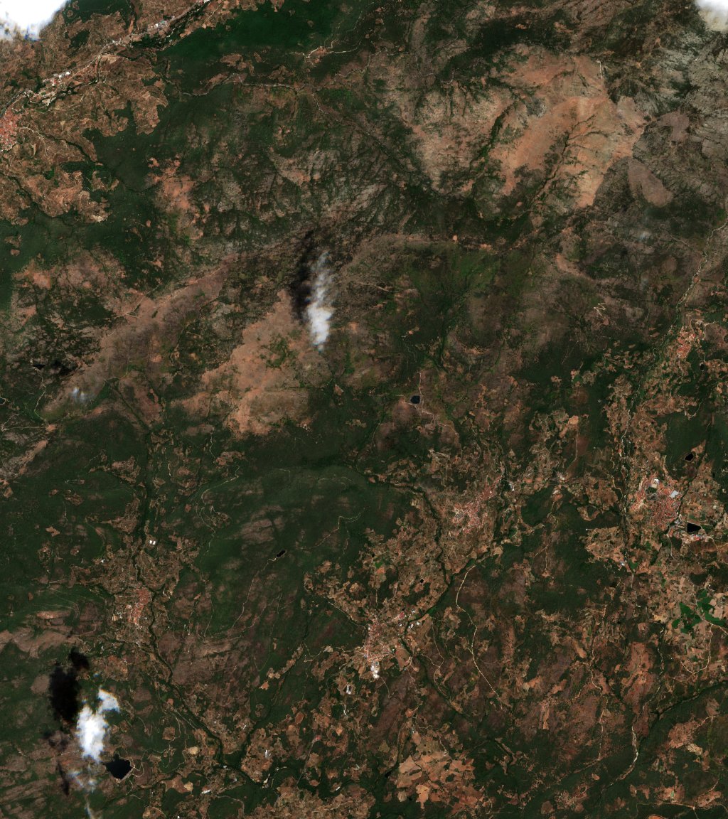 Sentinel-2 felvétel