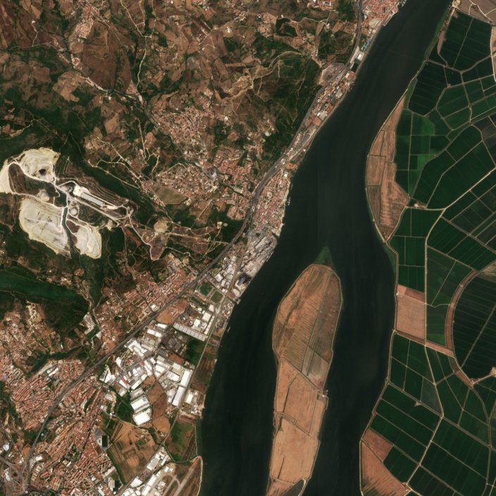 A terület a tűz előtt, 2026. július 27.