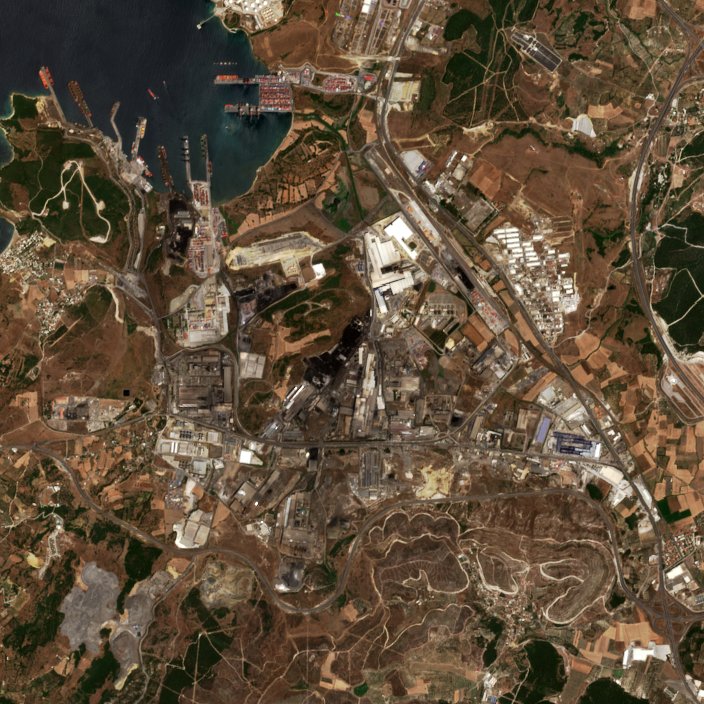 Sentinel-2 felvétel