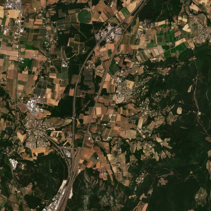 Sentinel-2 felvétel