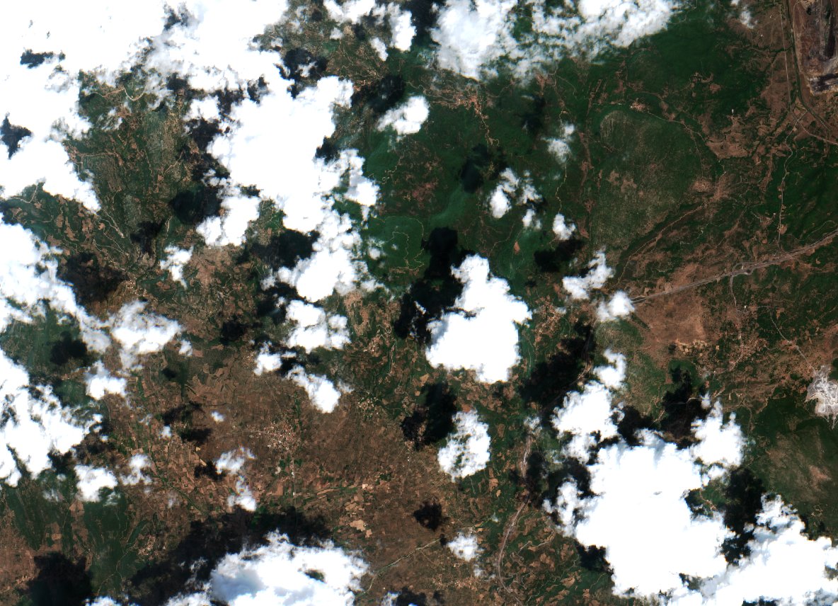 Sentinel-2 felvétel