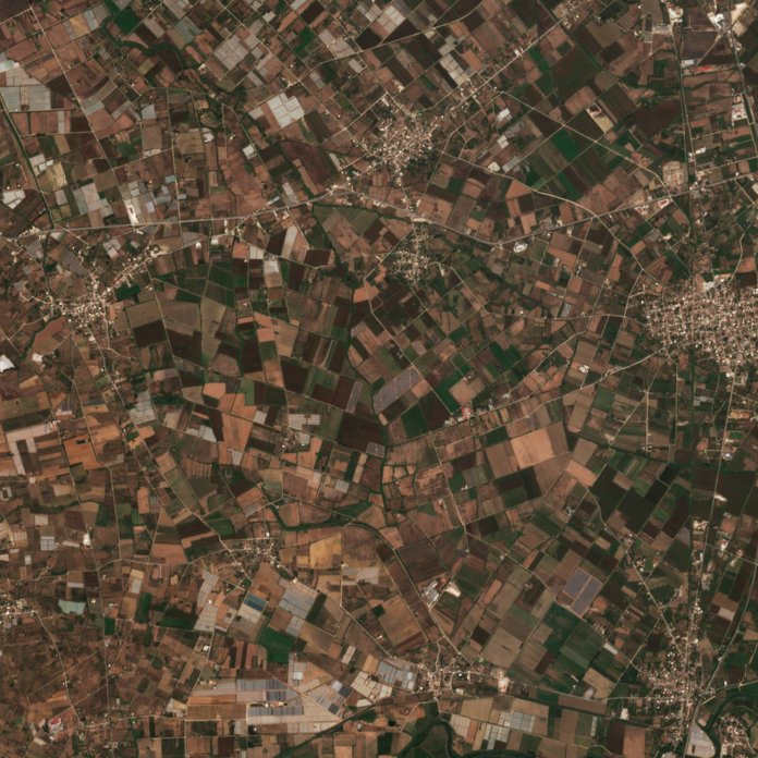 Sentinel-2 felvétel