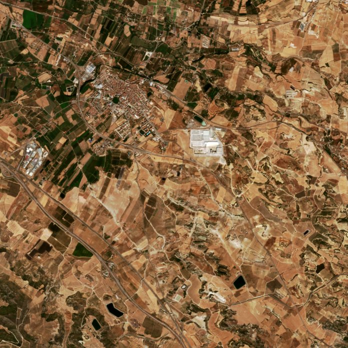 Sentinel-2 felvétel