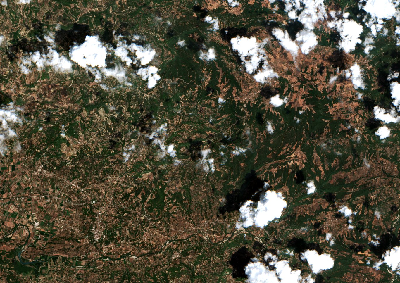 Sentinel-2 felvétel