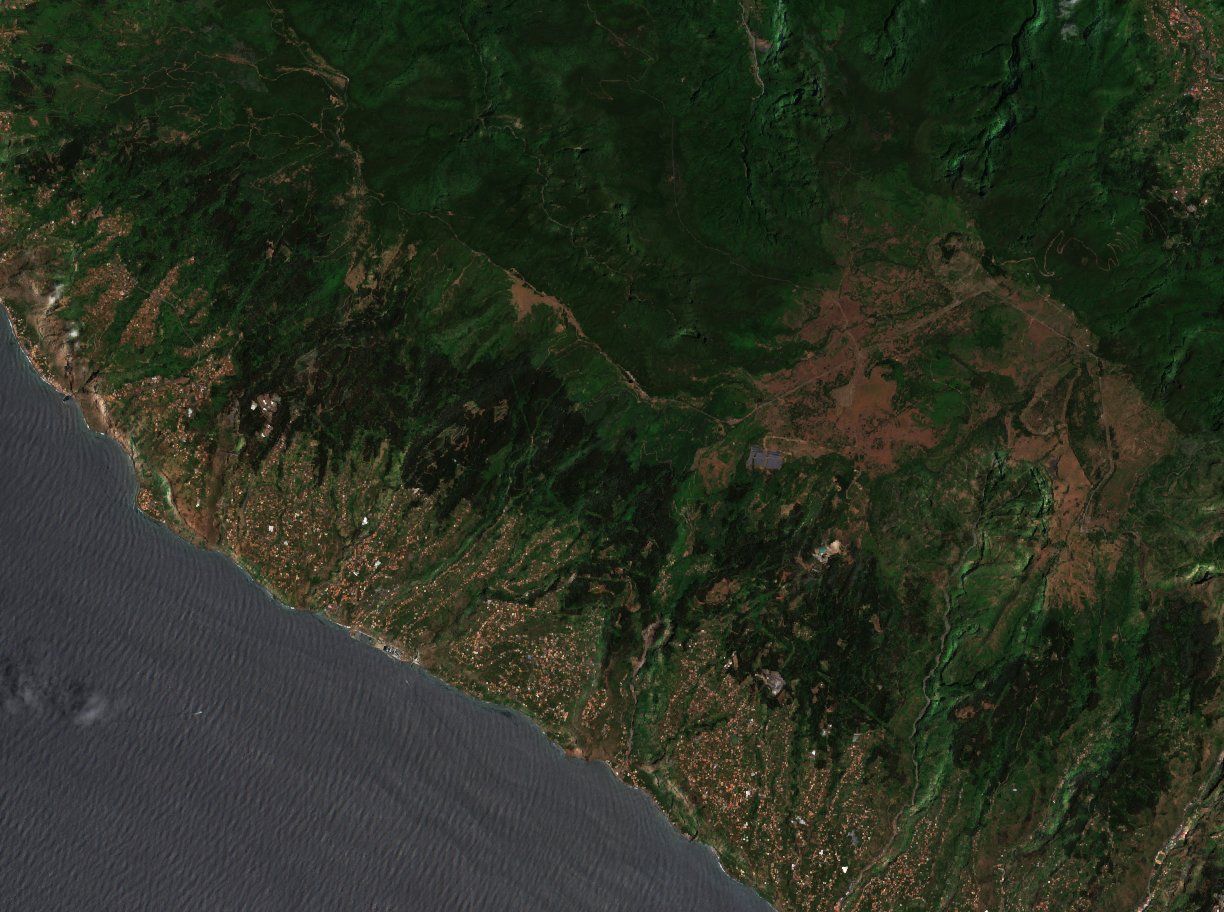 Sentinel-2 felvétel