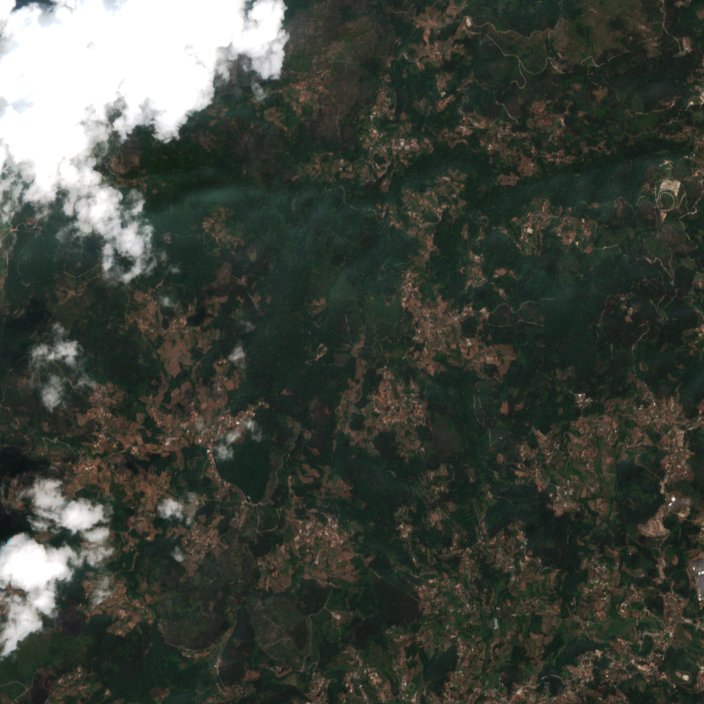 Sentinel-2 felvétel