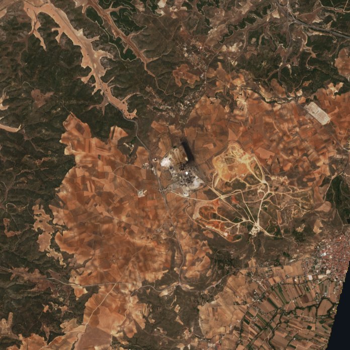 Sentinel-2 felvétel