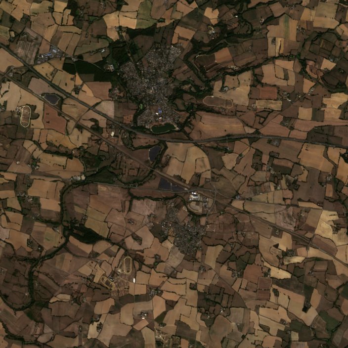 A Argentré térségében pusztító tűz leégett területe műholdról, 2026. szeptember 22.
