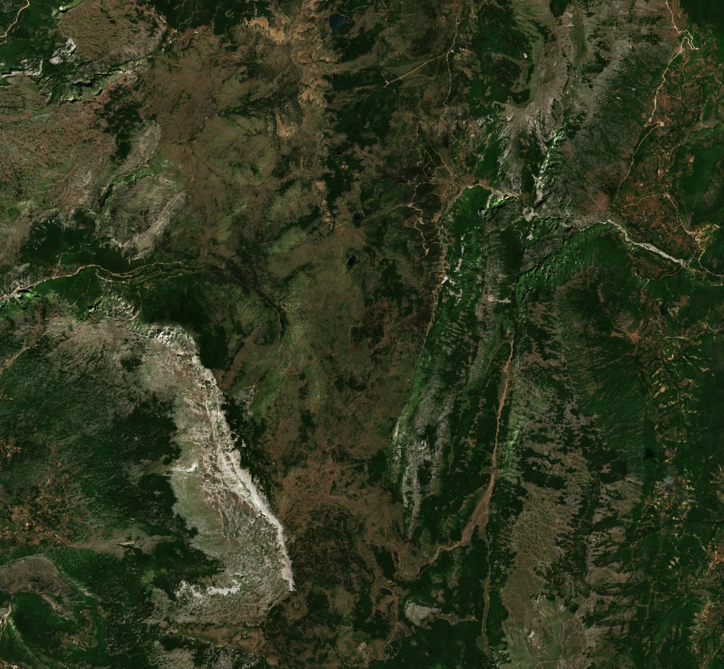 Sentinel-2 felvétel