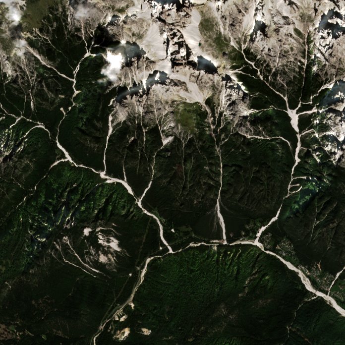 Sentinel-2 felvétel