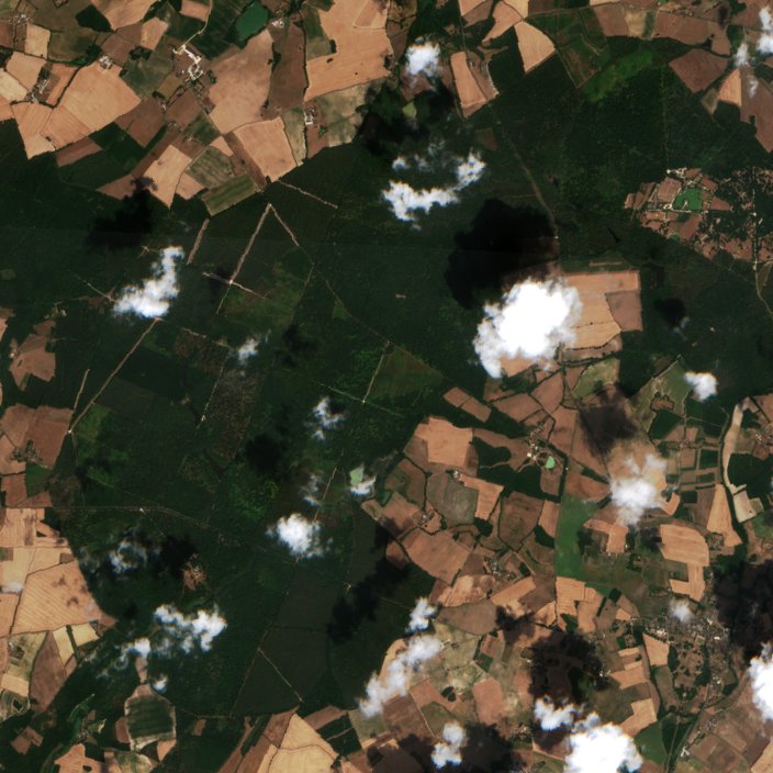 Sentinel-2 felvétel