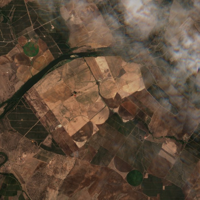 Sentinel-2 felvétel