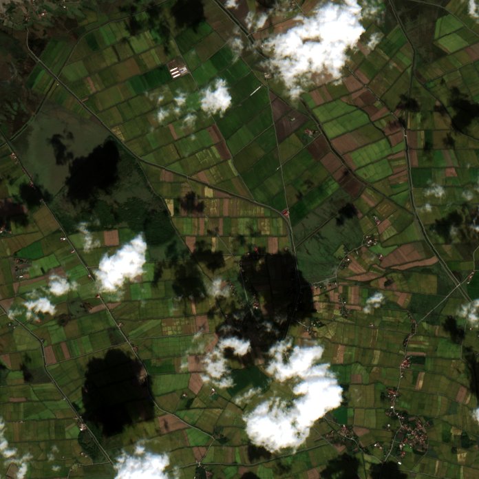 Sentinel-2 felvétel