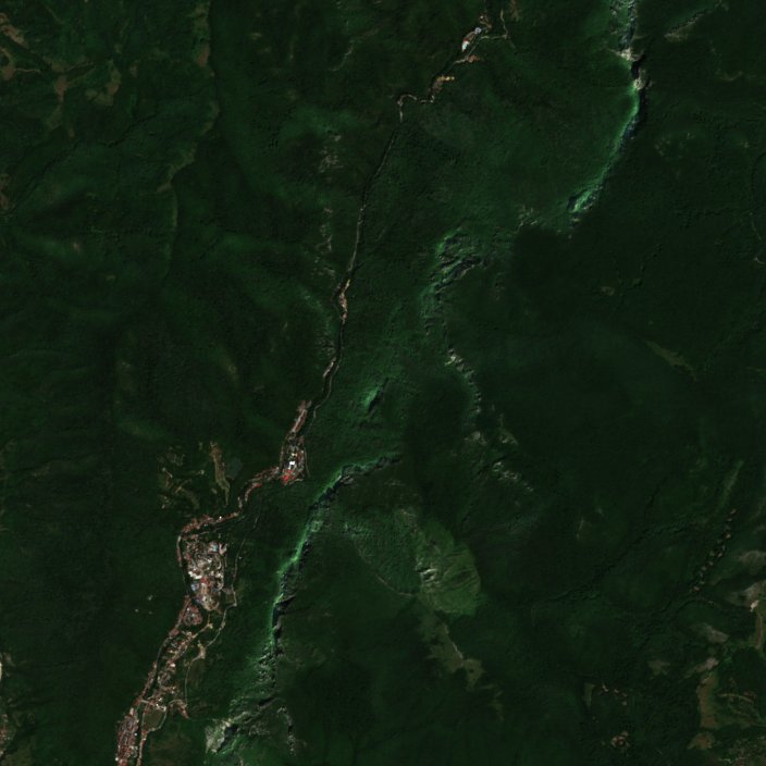 Sentinel-2 felvétel