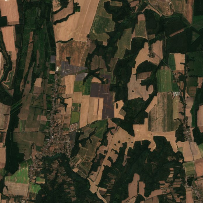 Sentinel-2 felvétel