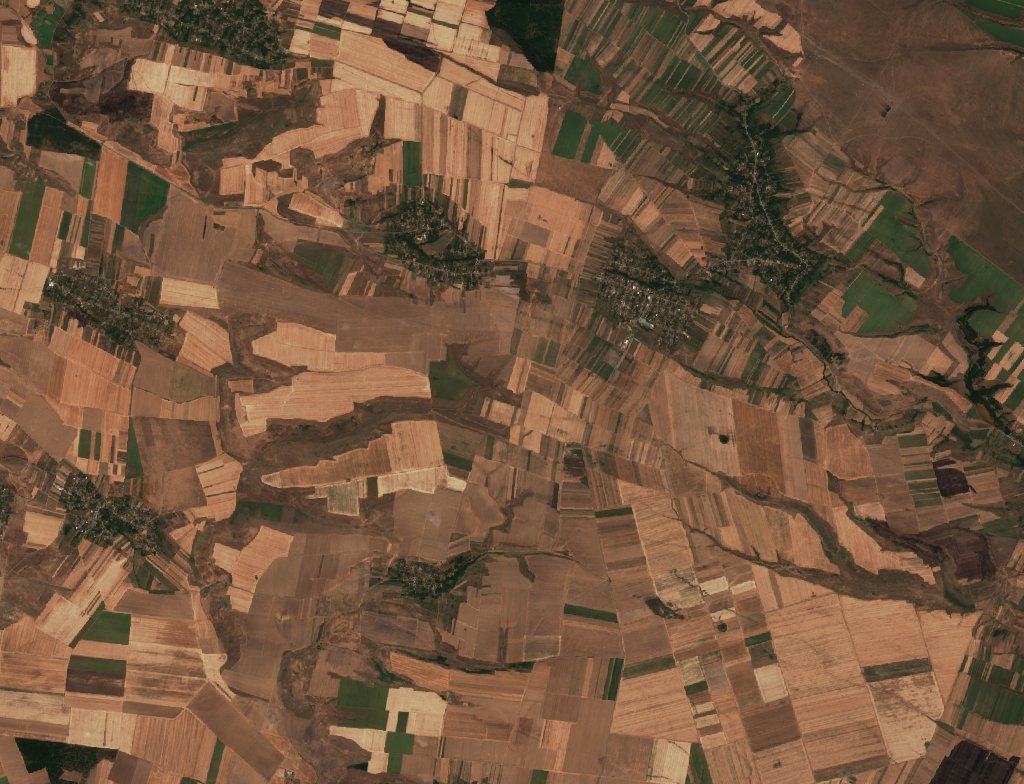 Sentinel-2 felvétel