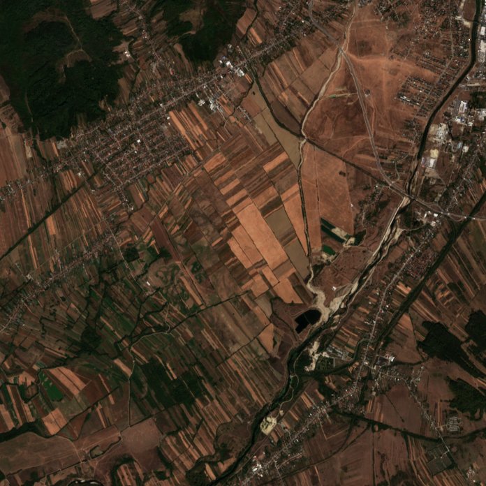 Sentinel-2 felvétel