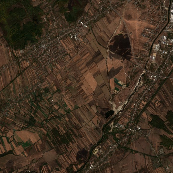A terület a tűz után, 2026. október 14.
