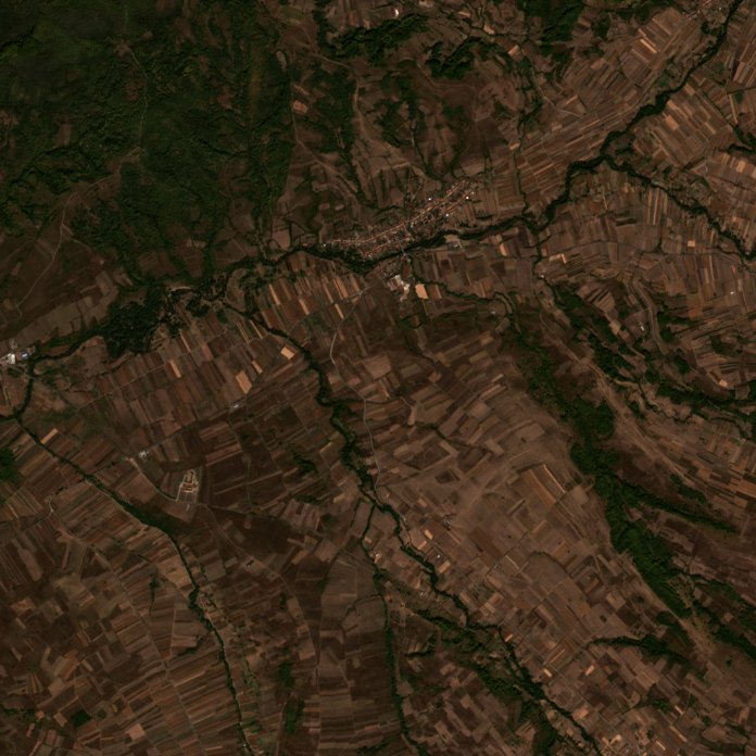 A terület a tűz után, 2026. október 4.