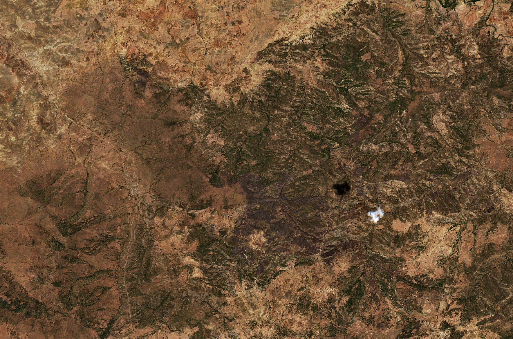 Sentinel-2 felvétel