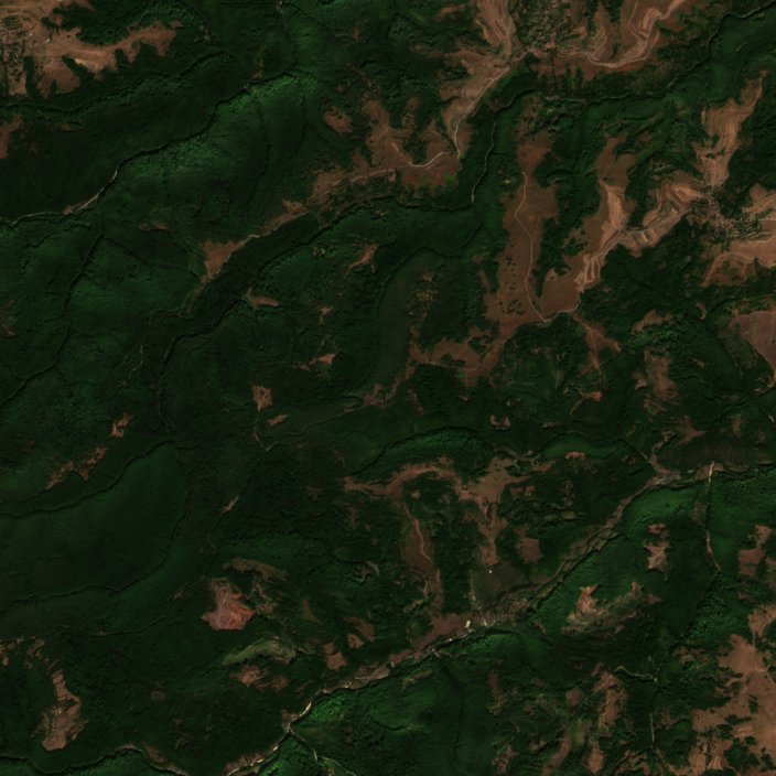 Sentinel-2 felvétel