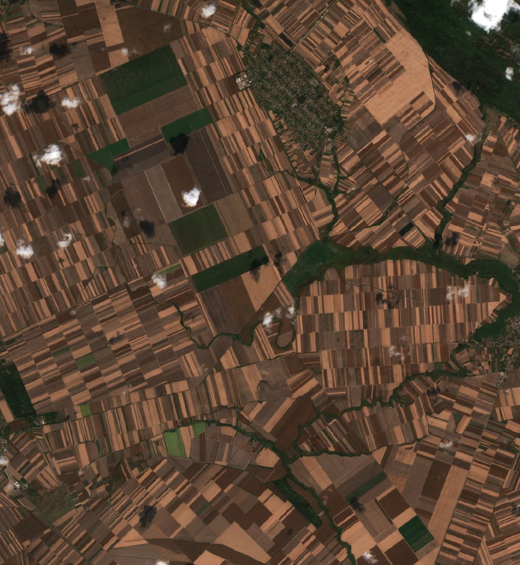 Sentinel-2 felvétel