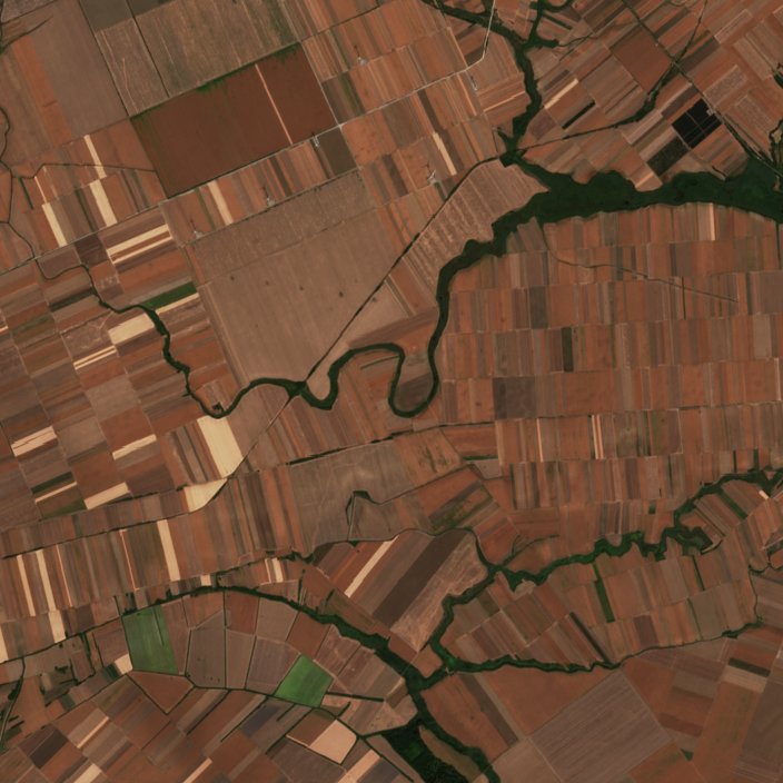 Sentinel-2 felvétel