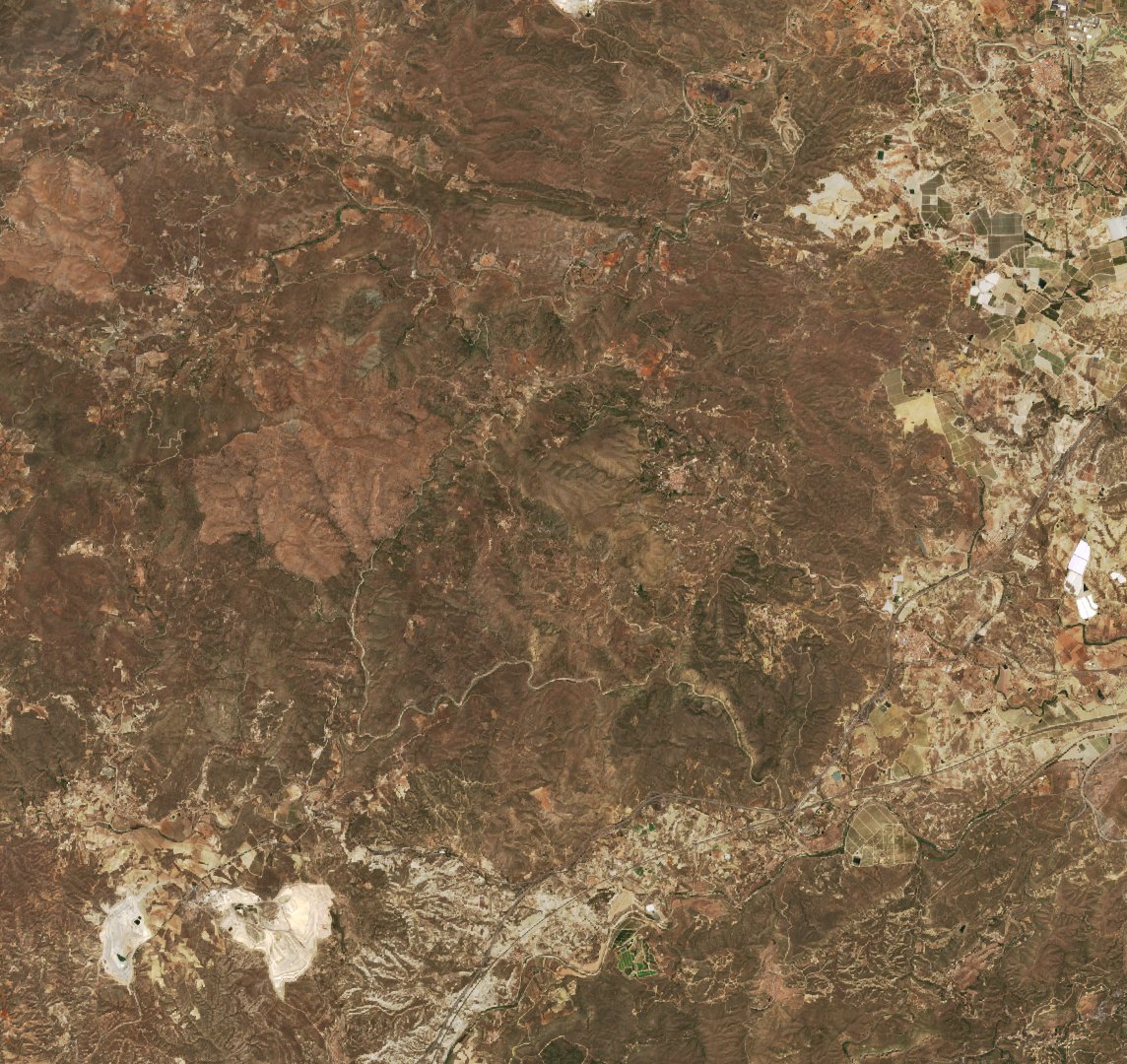 Sentinel-2 felvétel