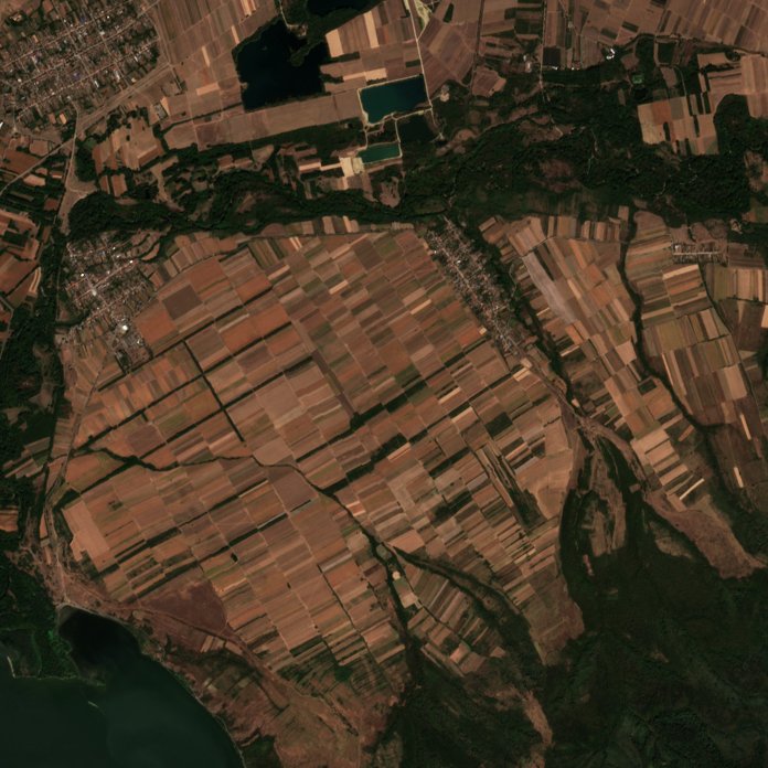 Sentinel-2 felvétel