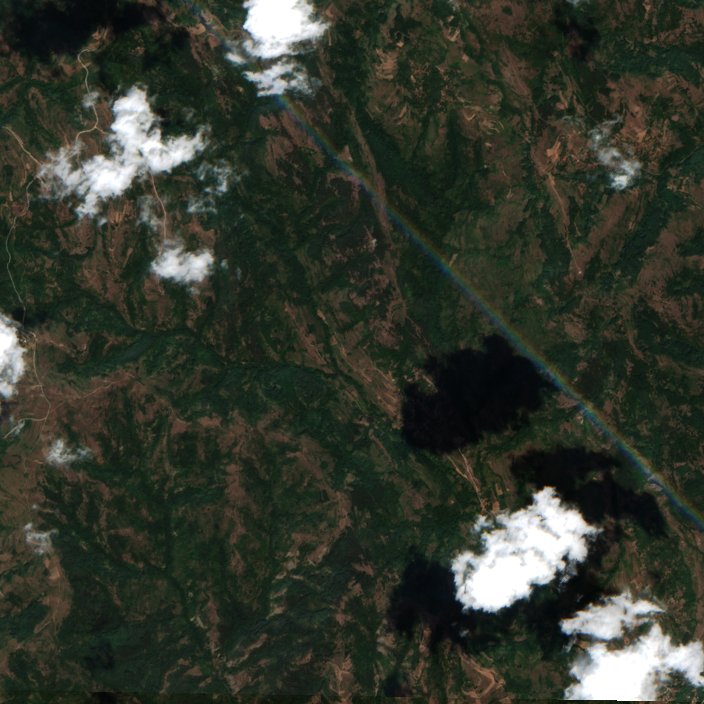 Sentinel-2 felvétel