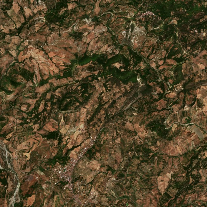 Sentinel-2 felvétel