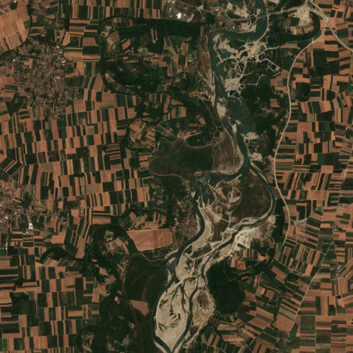 Sentinel-2 felvétel