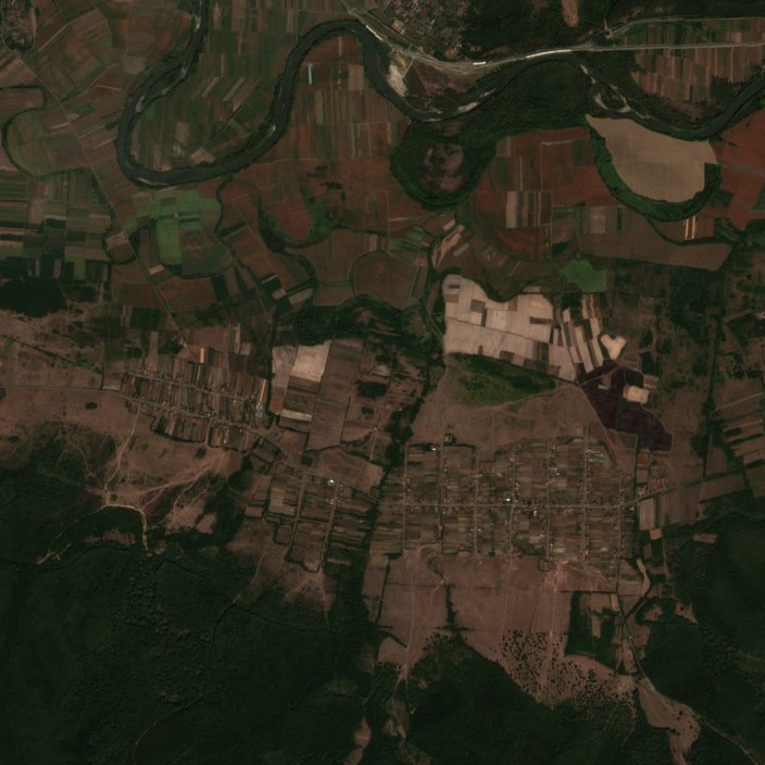 Sentinel-2 felvétel