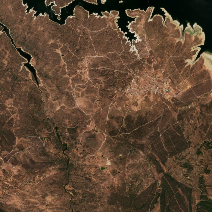 Sentinel-2 felvétel
