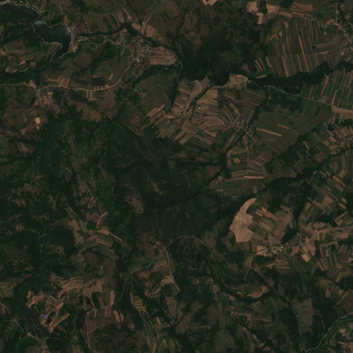 Sentinel-2 felvétel