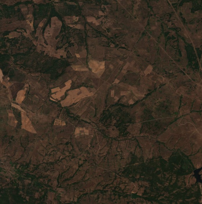 Sentinel-2 felvétel