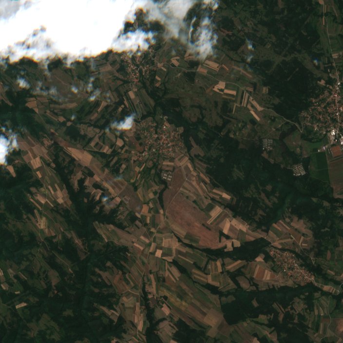 Sentinel-2 felvétel