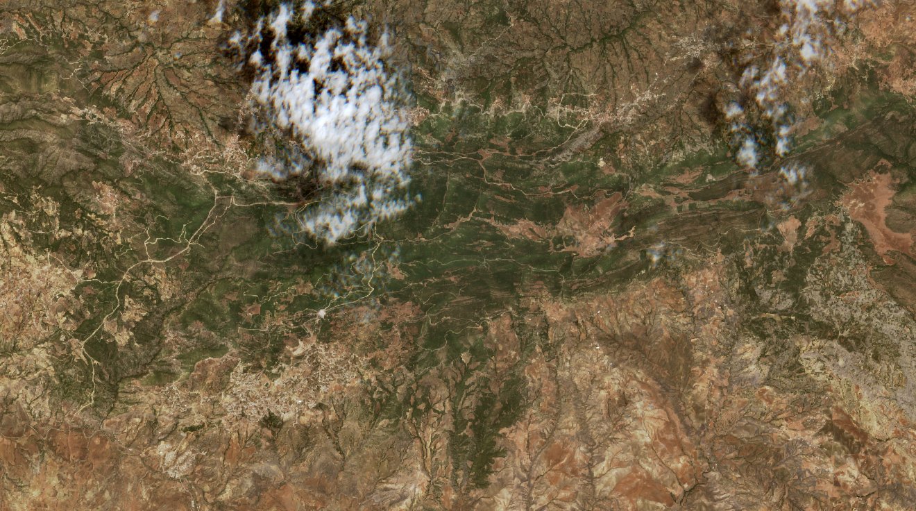 Sentinel-2 felvétel