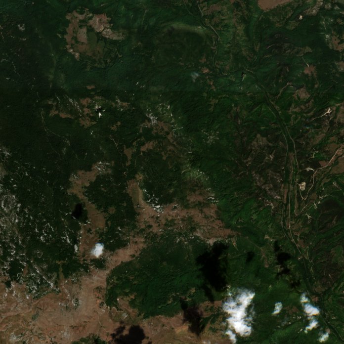Sentinel-2 felvétel