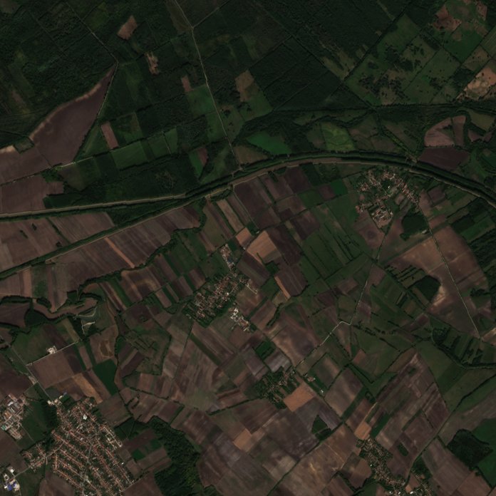 A terület a tűz után, 2026. október 3.