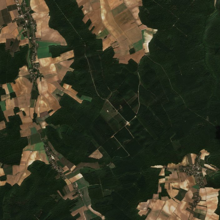Sentinel-2 felvétel